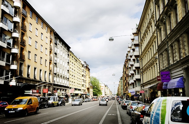 Старые дизельные автомобили скоро будут запрещены на этой улице в Стокгольме